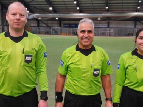 Diaspor təşkilatının rəhbəri qızı ilə birlikdə hakimlik etdi