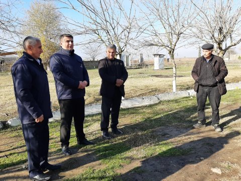 “Səyyar qəbul otağı” Salmanlı kəndində təşkil olundu - FOTOLAR