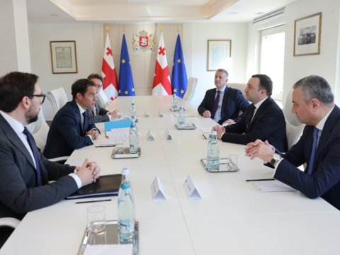 Qaribaşvili NATO Baş katibinin xüsusi nümayəndəsi ilə GÖRÜŞÜB