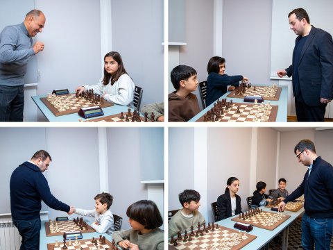 Bakıda yeni şahmat məktəbi istifadəyə verildi