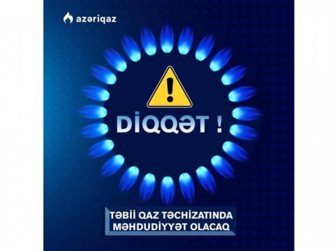 Binəqədidə qaz KƏSİLƏCƏK