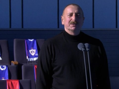 Separatizm simvolikası tarixin zibilxanasına atıldı! - Prezidentin Xankəndi çıxışı - TAM MƏTNİ