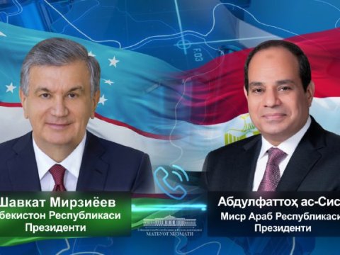 Mirziyoyevdən Sisiyə TƏBRİK ZƏNGİ