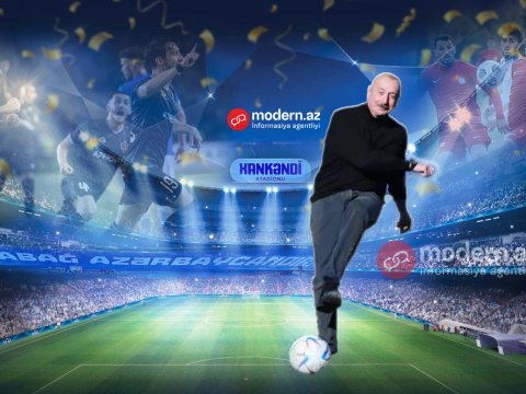 Xankəndidə Zəfər matçı... - Qalib 