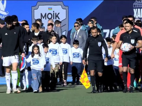 Şəhid övladları Xankəndidə 