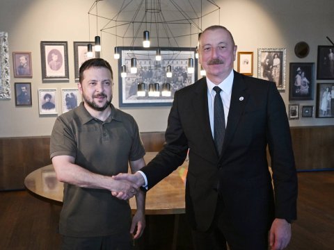 Zelenski İlham Əliyevə məktub YAZDI