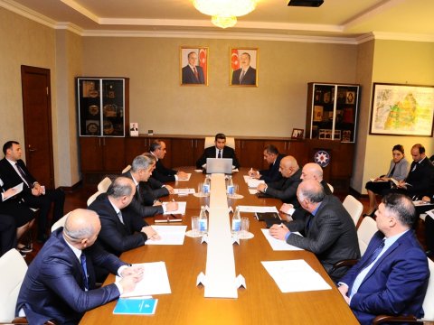 Naftalanda Şura iclası keçirilib - FOTO