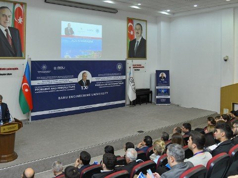BMU-da elmi-praktiki konfrans keçirilir - FOTOLAR