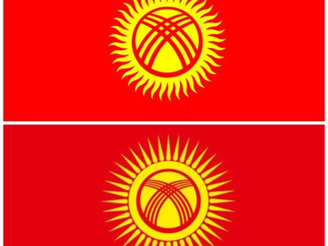 Qırğızıstanın yeni bayrağı rəsmiləşdi - Prezident qanunu imzaladı