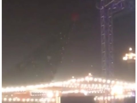 Gəncədə külək nəhəng \