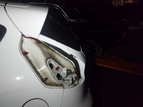 Gəncədə güclü külək: Binaların damları uçdu - FOTOLAR