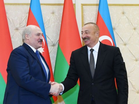 Lukaşenkodan Azərbaycan Prezidentinə TƏBRİK