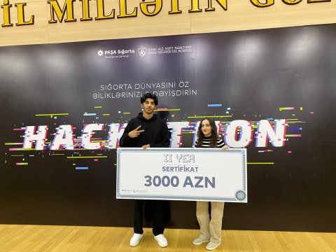 BMU tələbələri Hakaton müsabiqəsində II yeri tutdu