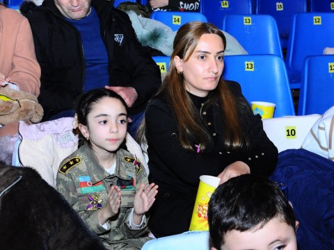 Naftalanlı şəhid və qazi övladları üçün əyləncəli tədbir - FOTOLAR