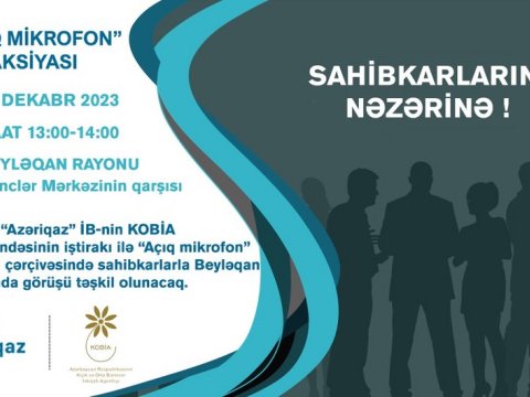 “Azəriqaz”ın sahibkarlarla növbəti görüşü