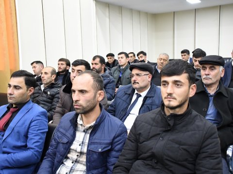 Aqrar sığortaya həsr olunmuş növbəti görüş - FOTO