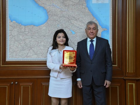 BMU tələbəsi Fəxri üzv seçildi - FOTOLAR