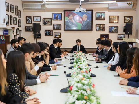 ADU-da “Bir günlük xəlifə” Tələbə Özünüidarəetmə Günü keçirilib - FOTO