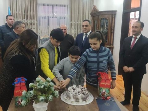 Vətən Müharibəsi şəhidinin ailəsinə mənzil verildi - FOTO