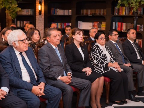 “Heydər Əliyev haqqında” kitabın təqdimatı - FOTOLAR