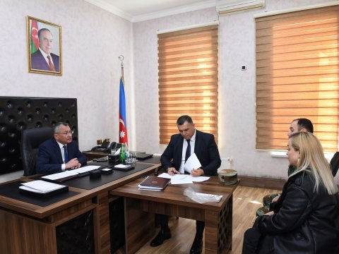 Dövlət Komitəsində Xocalı və şuşalılarla görüş -FOTO