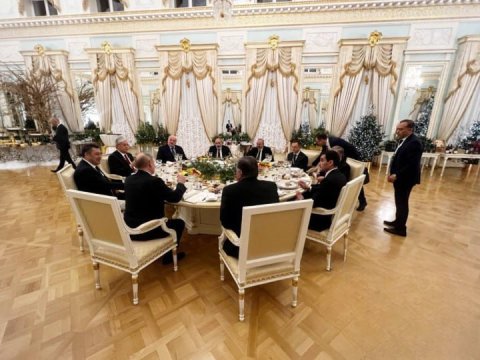 Prezident MDB liderləri ilə nahar etdi