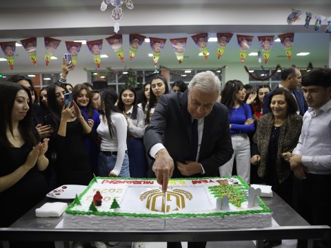 Gəncə Dövlət Universitetində Həmrəylik Günü qeyd edildi - FOTO