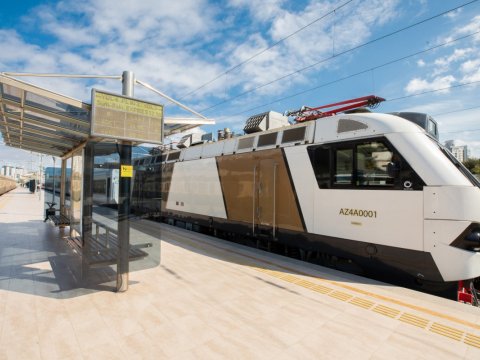 Bakı-Ağstafa istiqamətinə sürət qatarı istifadəyə verildi