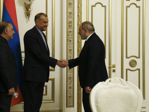 Paşinyan Abdullahianı qəbul etdi