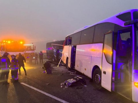 Türkiyədən acı xəbər: 11 nəfər öldü, 57 nəfər yaralandı - FOTOLAR