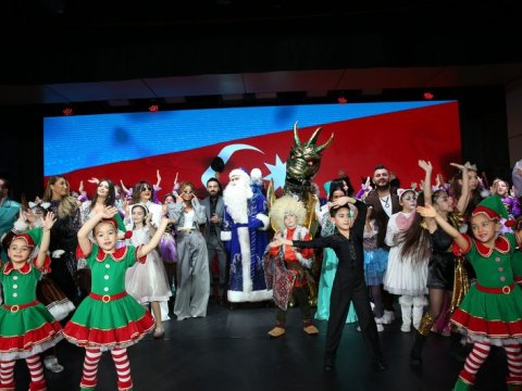 Heydər Əliyev Fondu uşaqlar üçün bayram şənliyi təşkil etdi - FOTO