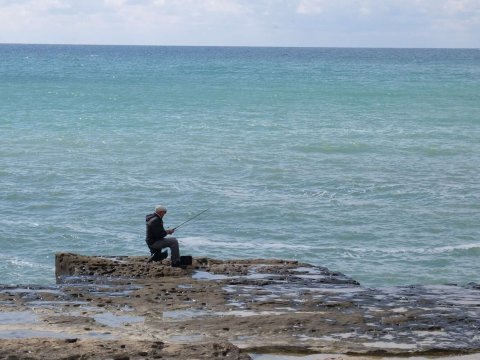 Xəzər geri çəkilir, boş sahələr yaranır - VİDEO