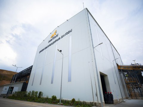 Daşkəsəndə yeni zavod sınaq rejimində istifadəyə verildi - FOTO