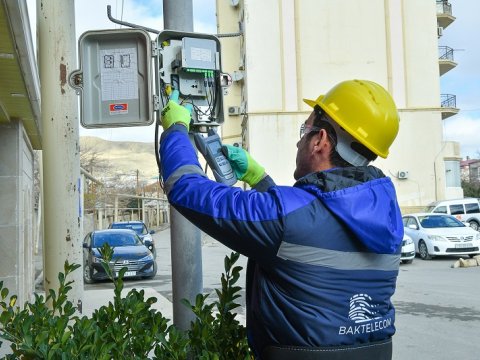 “Baktelecom” Qaradağda genişzolaqlı xidmətlər təqdim edir - FOTO