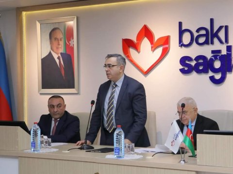 Bakı Sağlamlıq Mərkəzində maarifləndirici tədbir keçirilib - FOTOLAR