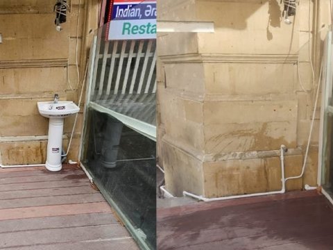 Tarixi abidəyə edilən müdaxilənin qarşısı alındı