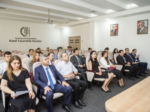 Aqrar Kredit və İnkişaf Agentliyi ilə Mediasiya Şurasının birgə tədbiri keçirilib