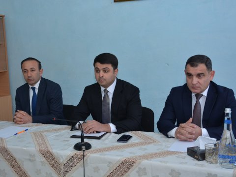 Neftçalada səyyar qəbul - FOTOLAR