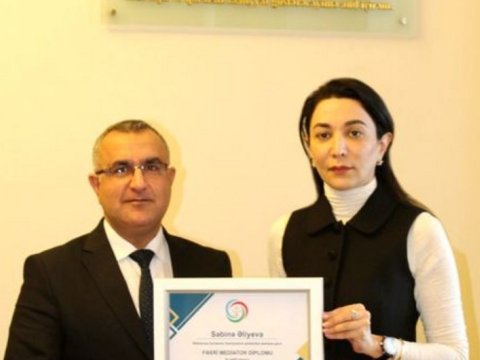 Səbinə Əliyeva təltif edildi