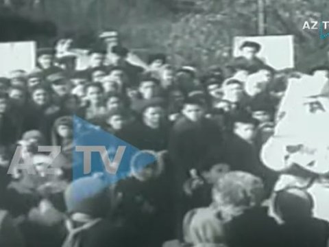 70 il əvvəl Bakıda Yeni il belə qeyd olunurdu - VİDEO