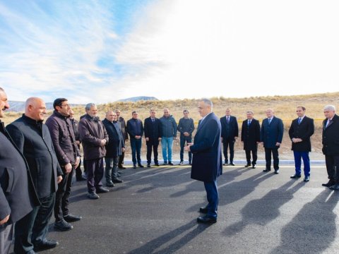 Gərməçataq kənd yolu istifadəyə verildi