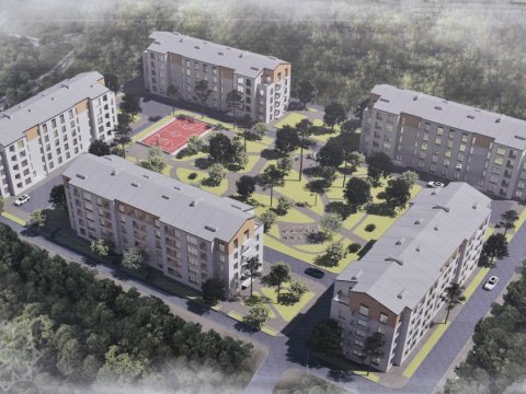 Suqovuşanda 190 mənzillik yaşayış məhəlləsi tikilir - FOTO