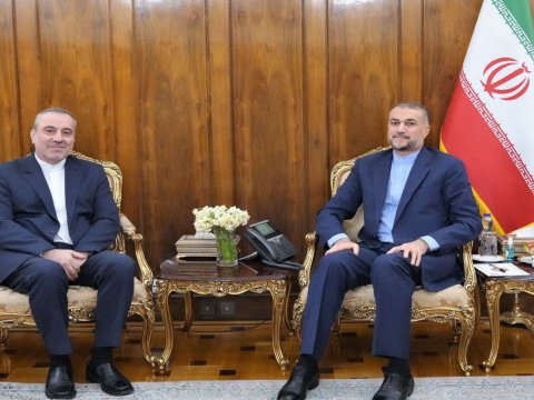 Abdullahian Naxçıvana təyin edilən konsulla görüşdü