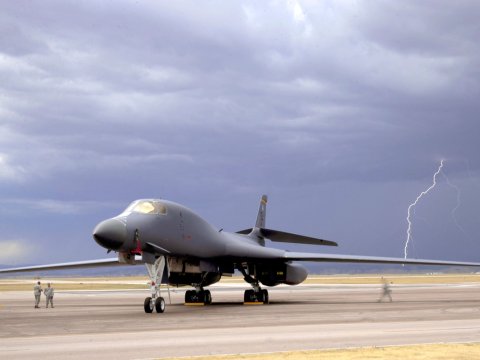 ABŞ strateji bombardmançısı qəzaya uğrayıb