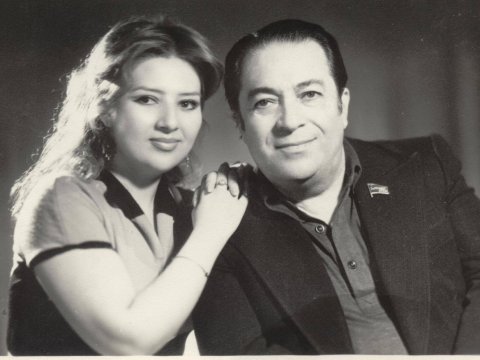 Rəşid Behbudovun ailəsi - FOTO
