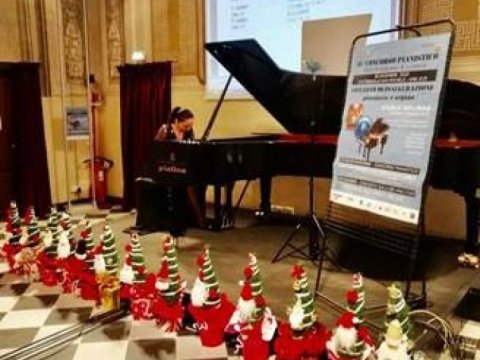 Pianoçumuz İtaliyada keçirilən beynəlxalq müsabiqədə - FOTOLAR