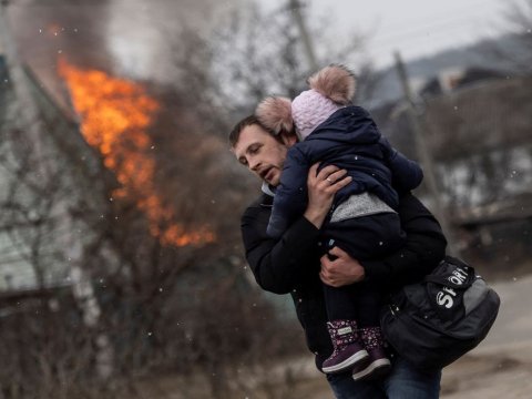 Ukraynada müharibədə 520 uşaq ölüb