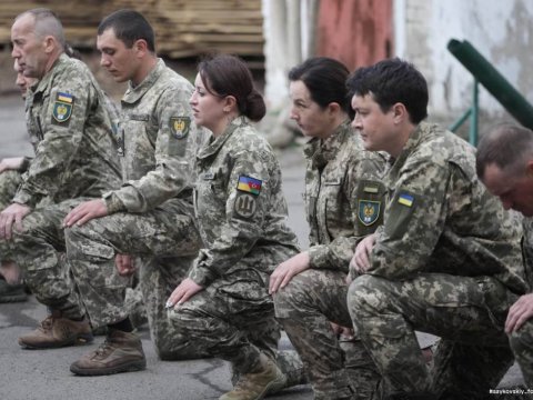 Ukraynada döyüşən tək azərbaycanlı xanım: “Mən hər iki xalqın nümayəndəsiyəm” - FOTOLAR