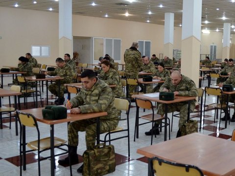 Orduda sınaq imtahanları keçirilir - VİDEO