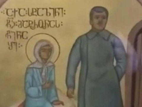 Stalinin fotosu müzakirələrə səbəb oldu 